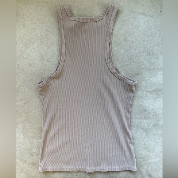 Agolde Ribbed Tank Top - Picture 3 of 6